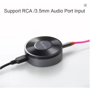 M5 AudioCast for Airplay Wireless Music Audio Speaker Receiver 2.4G WIFI Hifi Music for DLNA Airplay Adapter Spotify Streamer