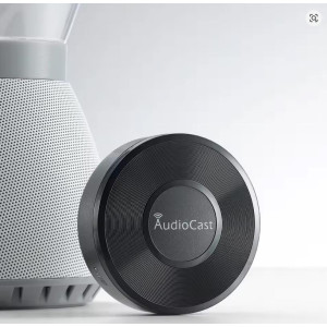 M5 AudioCast for Airplay Wireless Music Audio Speaker Receiver 2.4G WIFI Hifi Music for DLNA Airplay Adapter Spotify Streamer