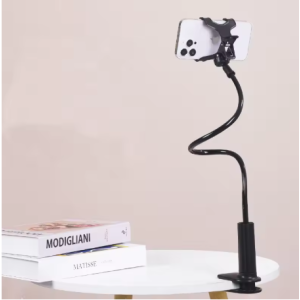  Lazy Bedside DesktopMobile Phone Clamp Bracket Flexible Long Arm Gooseneck Lazy Person Bracket With Handle Overhead Live Bracket