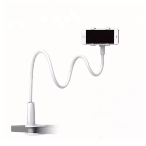 Lazy Bedside DesktopMobile Phone Clamp Bracket Flexible Long Arm Gooseneck Lazy Person Bracket With Handle Overhead Live Bracket