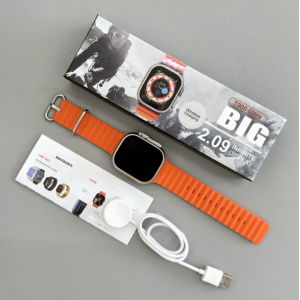 Wholesale T900 Ultra Smart Watch Men 49mm Series 9 AMOLED Screen NFC Compass Waterproof For Apple Watch IWO Ultra 9 Smartwatch