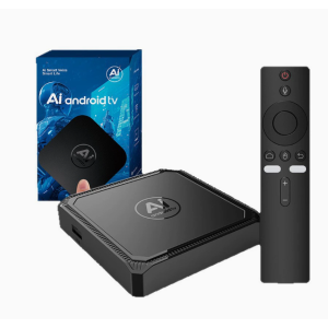 Smart TV Box AI TV Box 8+128GB 8K Video Android 15 Home Entertainment Media Player For NETFLIX Youtube With Voice Remote