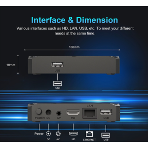 Smart TV Box AI TV Box 8+128GB 8K Video Android 15 Home Entertainment Media Player For NETFLIX Youtube With Voice Remote