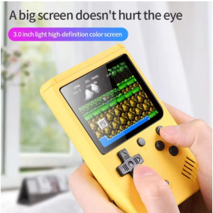 Retro Portable Mini Handheld Video Game Console 8 Bit 3.0 Inch Color LCD Kids Color Game Player Built in 500 Games