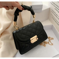  2026 New Fashion Women PU Leather Shoulder Bags Small Messenger Designer Female Chain Rhomboid Crossbody Bag Ladies Mini Handbag