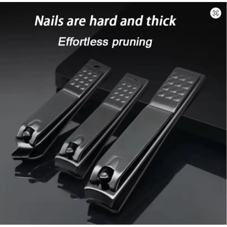 3 Pieces Nail Scissors Single Set of German Craft Nail Scissors Set Thick Nail Clippers Diagonal Flat Mouth Size Household