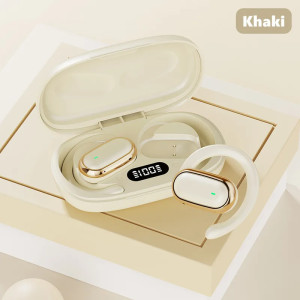 ‌Bluetooth Earhook High-Fidelity 5.4 True Wireless Long-Lasting Custom-Molded Earphones with Type-C Compatibility
