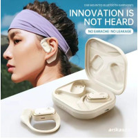 1Pack Open-Ear Headphones with Stable Comfort & Hi-Res Sound Pure Bass Boost Bluetooth 5.3 Earbuds OWS Wireless Headphones for Sports