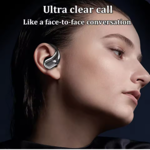 Bluetooth 5.4 Ear Hook Headphones TWS Wireless Earphones HiFi Stereo Waterproof Headsets LED Display Long Standby Touch Earbuds