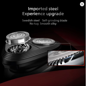 PHILIPS S1113 Electric Shaver USB Charge Stainless Steel PowerCut Blade Razor Triple Floating Head Men Fast Shave Beard Trimmer