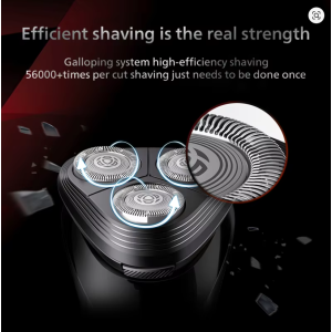 PHILIPS S1113 Electric Shaver USB Charge Stainless Steel PowerCut Blade Razor Triple Floating Head Men Fast Shave Beard Trimmer