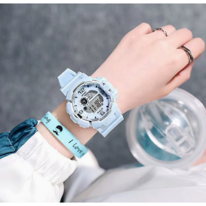 Cool Luminous men women Sport Watch High End Silicone Strap Military Wrist Watch Led Calendar Waterproof Digital  Watches wholesale