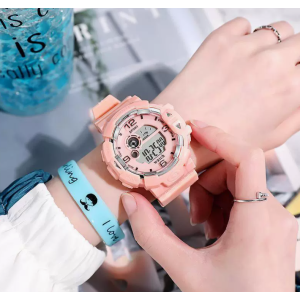 Cool Luminous men women Sport Watch High End Silicone Strap Military Wrist Watch Led Calendar Waterproof Digital  Watches wholesale