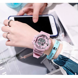 Cool Luminous men women Sport Watch High End Silicone Strap Military Wrist Watch Led Calendar Waterproof Digital  Watches wholesale