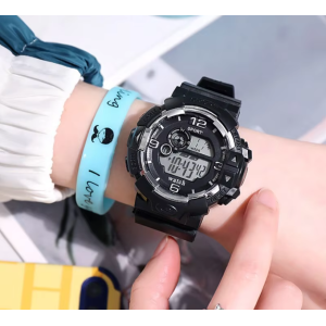 Cool Luminous men women Sport Watch High End Silicone Strap Military Wrist Watch Led Calendar Waterproof Digital  Watches wholesale