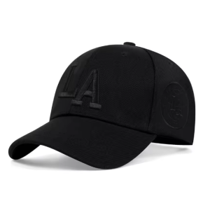 Unisex LA Letter Embroidery Snapback Baseball Caps Spring and Autumn Outdoor Adjustable Casual Hats Sunscreen Hat