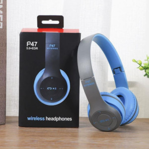 1Pack Stereo P47 Headset 5.0 Bluetooth Headset Folding Series Wireless Sports Game Headset for iPhone XiaoMi