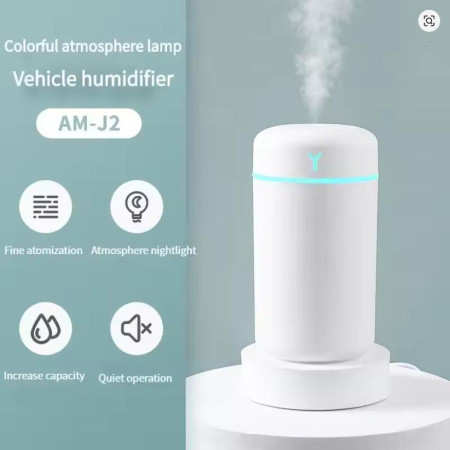 Portable 390ml Air Humidifier Aromatherapy Humidificador For Home Car USB Sprayer With LED Color Night Lamp Purifier Portable 390ml Air Humidifier Aromatherapy Humidificador For Home Car USB Sprayer With LED Color Night Lamp Purifier