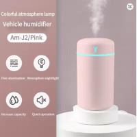 Portable 390ml Air Humidifier Aromatherapy Humidificador For Home Car USB Sprayer With LED Color Night Lamp Purifier