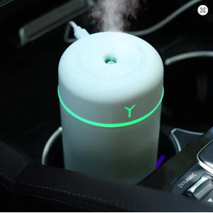 Portable 390ml Air Humidifier Aromatherapy Humidificador For Home Car USB Sprayer With LED Color Night Lamp Purifier