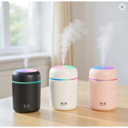 Mini Air Humidifier Usb Aroma Diffuser Essential Oil Purifier Cool Mist Sprayer Car Home BedroomLED Desktop humidificador