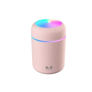 Mini Air Humidifier Usb Aroma Diffuser Essential Oil Purifier Cool Mist Sprayer Car Home BedroomLED Desktop humidificador