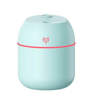 Portable USB Ultrasonic Air Mini Humidifier Essential Oil Diffuser Car Purifier Aroma Anion Mist Maker with LED Lamp Lighting