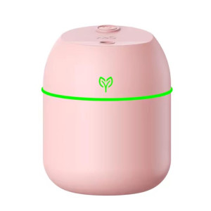 Portable USB Ultrasonic Air Mini Humidifier Essential Oil Diffuser Car Purifier Aroma Anion Mist Maker with LED Lamp Lighting