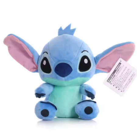  18cm Original Plush Stitch Baby Movie Cartoon Model Doll Children Action Figures Stuffed Toys Pendant Gifts