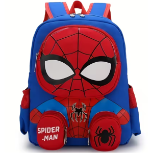 Disney Spiderman Backpack, Large Capacity Foldable Outdoors Daypack, Gift for Christmas/Birthday