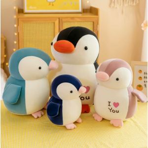 Cute Little Penguin Plush Toy Doll Girl Gift Children Cute Toy Children's Toys Gifts Plushie Stuffed Toys Animal Patung Dolls